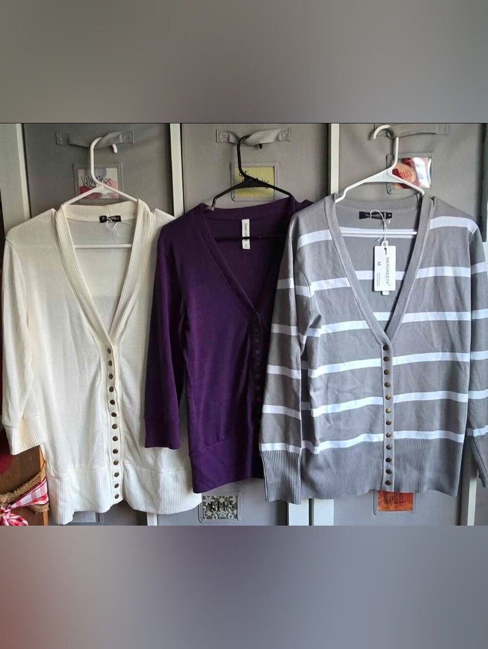 Womens Snap Up Cardigan Bundle